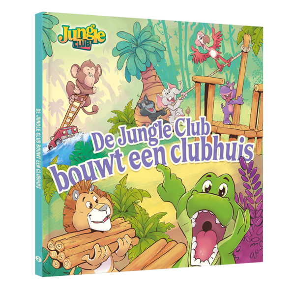 Boekje - De Jungle Club bouwt een clubhuis