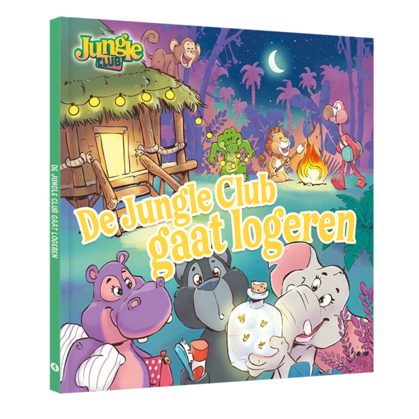 Boekje - De Jungle Club gaat logeren